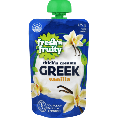 Fresh 'n Fruity Greek Vanilla Thick 'n Creamy Yoghurt