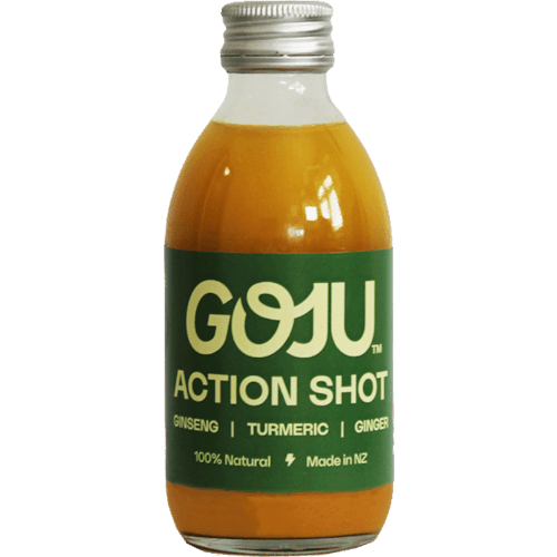 Goju Action Shot Fruit Juice