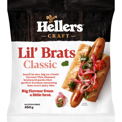 Hellers Craft Lil' Brats Classic Sausage