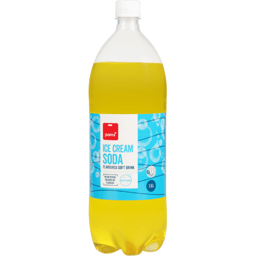 Pams Ice Cream Soda Flavoured Soft Drink