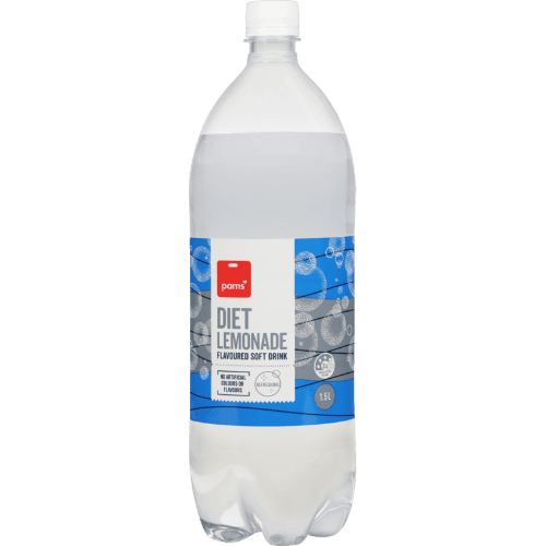 Pams Diet Lemonade Flavoured Soft Drink