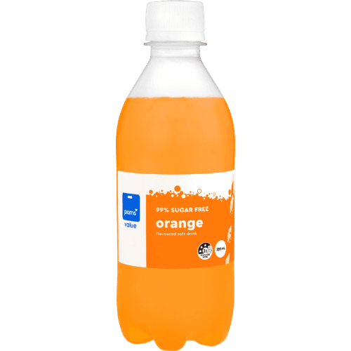 Pams Value 99% Sugar Free Orange Flavoured Soft Drink