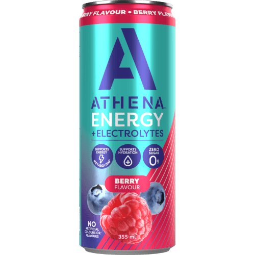 Athena Berry Flavour Energy + Electrolytes Energy Drink