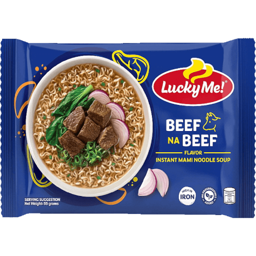 Lucky Me! Beef Na Beef Noodles