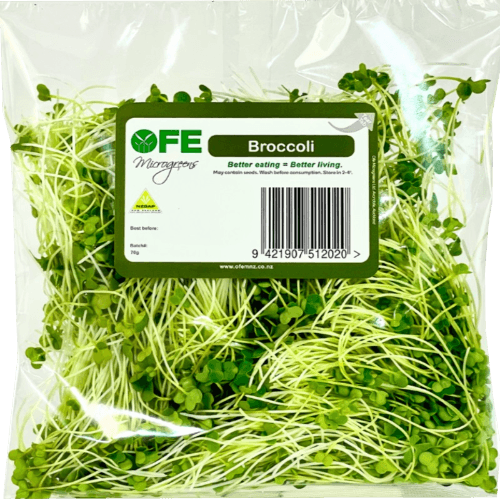 OFE Microgreens Broccoli Salad