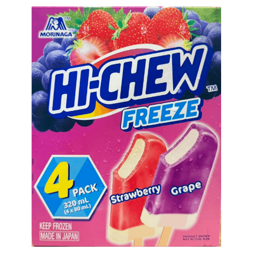 Morinaga Hi-Chew Freeze Grape & Strawberry Frozen Dessert