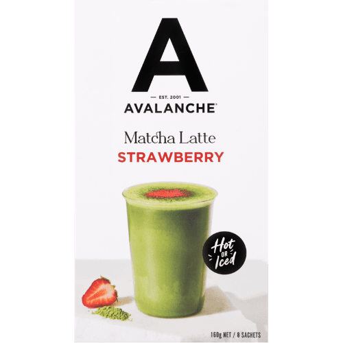 Avalanche Strawberry Matcha Latte Sachets