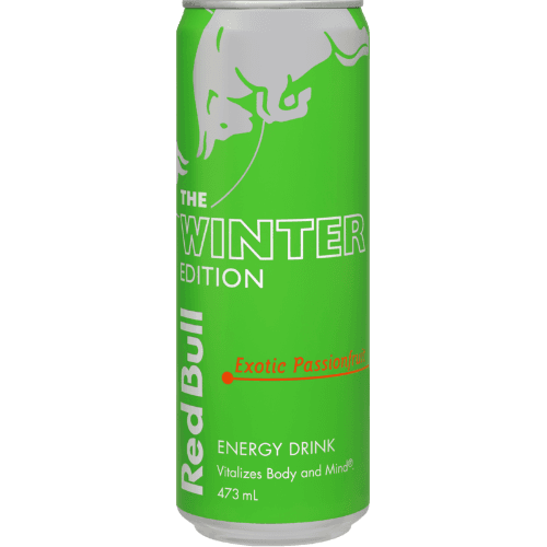 Red Bull Exotic Passionfruit Winter Edition Energy Drink