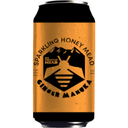 Big Mountain Mead Ginger Manuka Sparkling Honey Mead