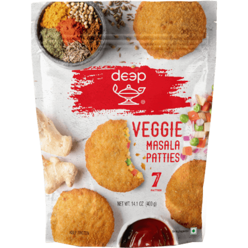 DEEP Veggie Masala Burger Patties