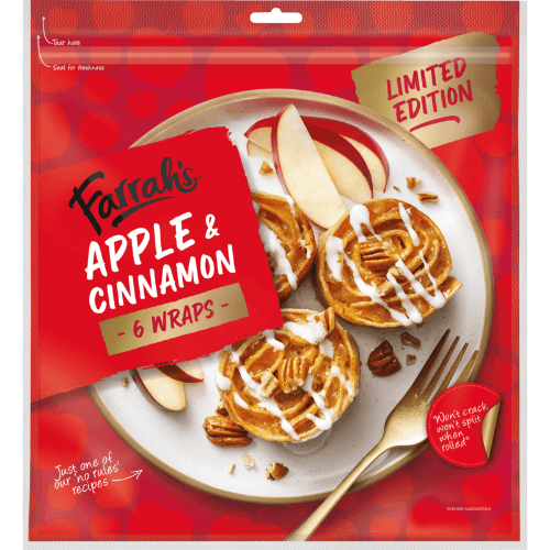 Farrah's Apple & Cinnamon Wraps