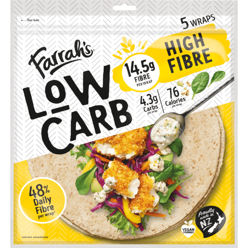 Farrah's Low Carb High Fibre Wraps