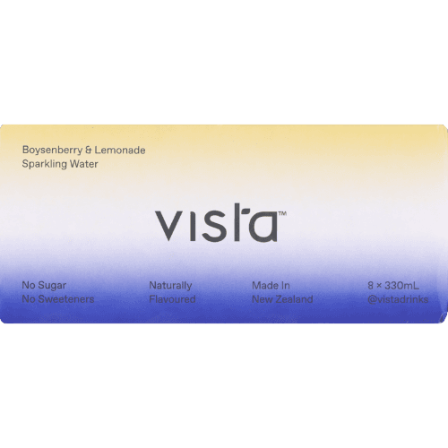 Vista Boysenberry & Lemonade Sparkling Water