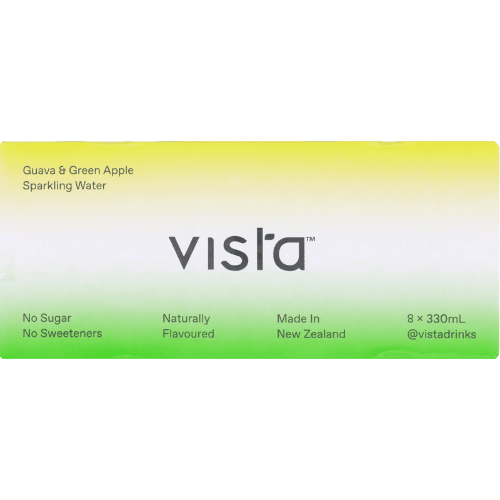 Vista Guava & Green Apple Sparkling Water