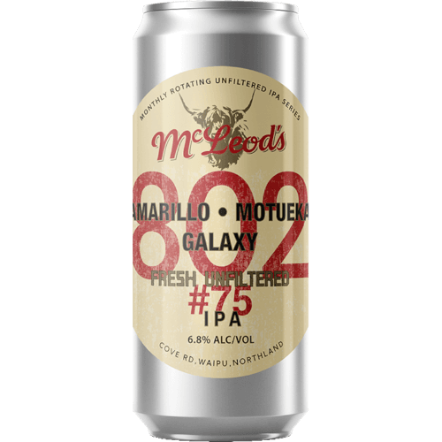 McLeod's 802 Series #75 Fresh Unfiltered IPA