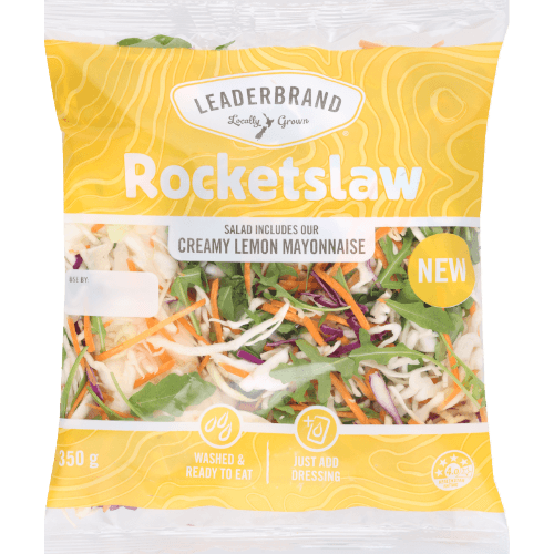 Salad Rocketslaw Salad with Creamy Lemon Mayonnaise