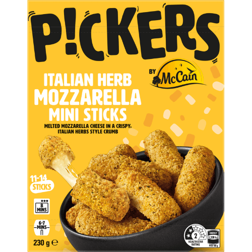 McCain Pickers Italian Herb Mozzarella Mini Sticks