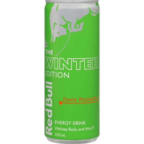 Red Bull Winter Edition Exotic Passionfruit Energy Drink