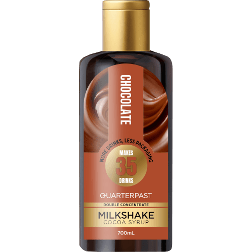 Quarterpast Chocolate Milkshake Cocoa Syrup