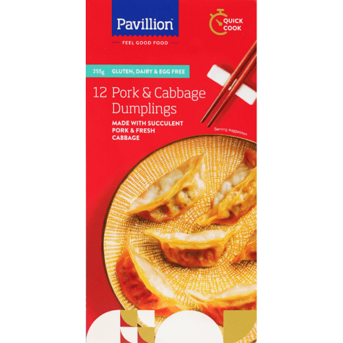 Pavillion Pork & Cabbage Gluten Free Dumplings
