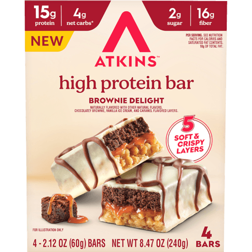 Atkins Brownie Delight High Protein Bar