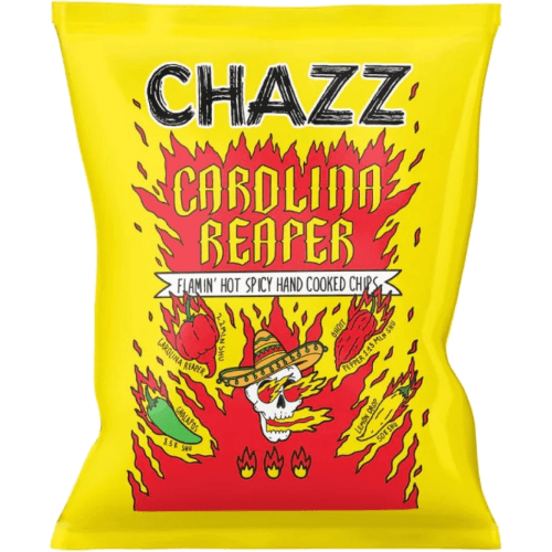 Chazz Carolina Reaper Potato Chips