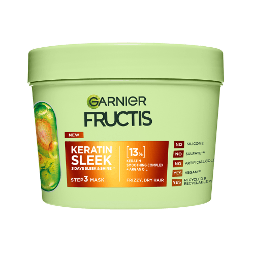 Garnier Fructis Keratin Sleek Hair Mask