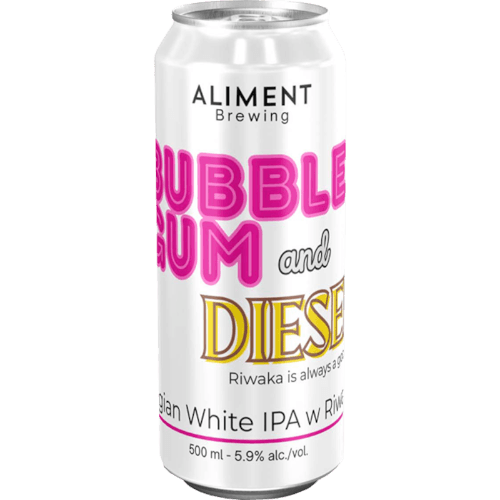 Aliment Bubblegum & Diesel Belgian White IPA