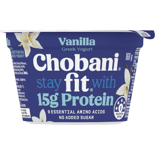 Chobani Fit Vanilla Greek Style Yoghurt