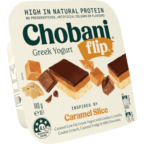 Chobani Caramel Slice Inspired Greek Yoghurt Flip