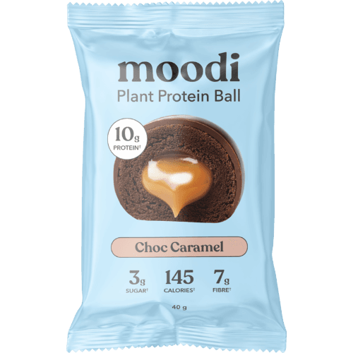 Moodi Choc Caramel Plant Protein Ball