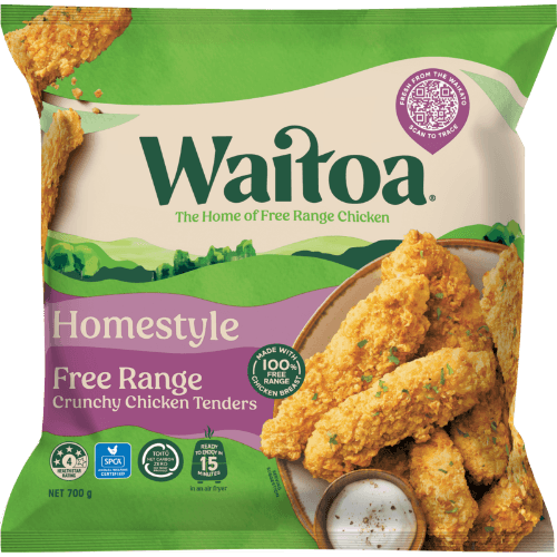 Waitoa Homestyle Free Range Crunchy Chicken Tenders