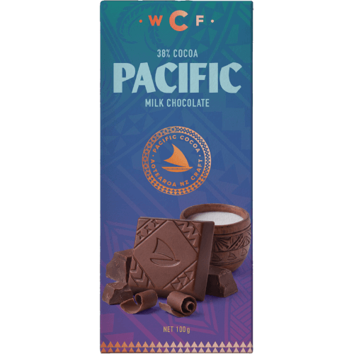 Wellington Chocolate Factory Pacific Milk Chocolate Block