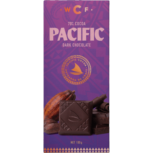 Wellington Chocolate Factory Pacific Dark Chocolate Block