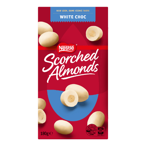 Nestle White Choc Scorched Almonds