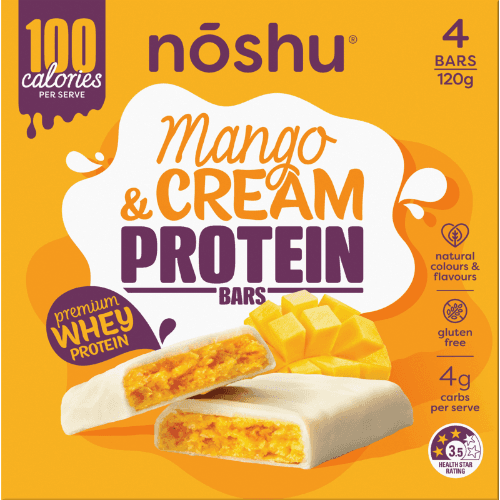 Noshu Mango & Cream Protein Bars