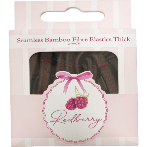 Korbond Redberry Seamless Bamboo Elastic Thick Bl/B Hair Accessorties