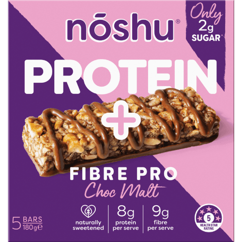 Noshu Choc Malt Fibre Pro Bar