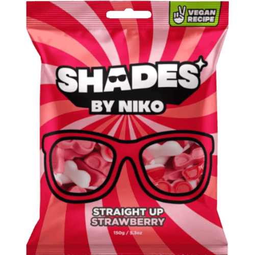 Shades By Niko Straight up Strawberry Confectionery