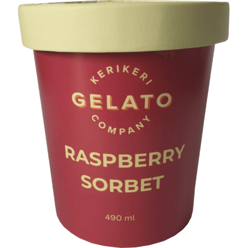 Kerikeri Gelato Company Raspberry Sorbet