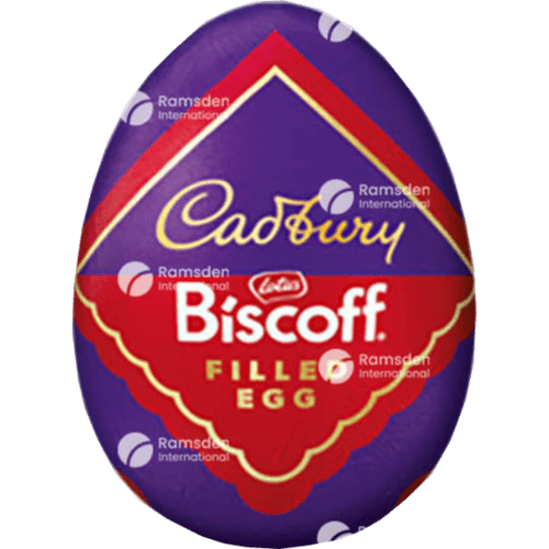 Cadbury Milk Chocolate Biscoff Filled Egg