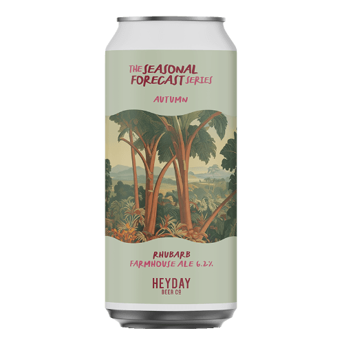 Heyday Beer Co The Seasonal Forecast Rhubarb Farmhouse Ale