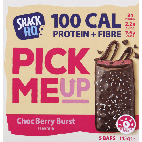 Snack HQ Pick Me Up Choc Berry Burst Snack Bars