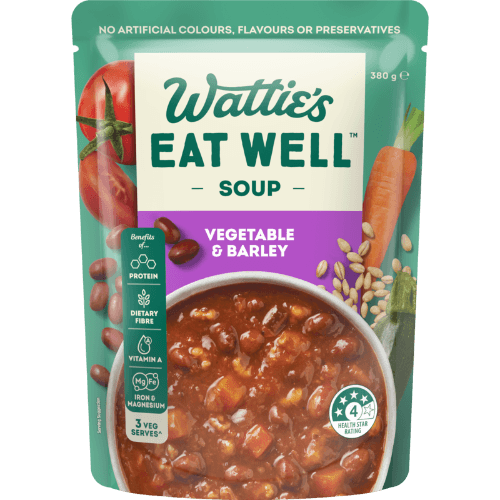 Wattie's Eat Well Vegetable & Barley Soup