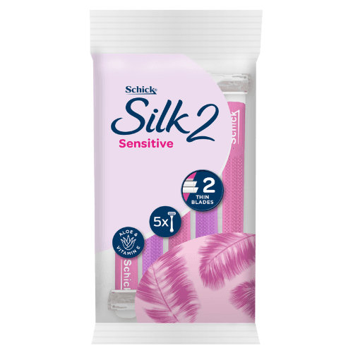 Schick Silk 2 Sensitive Disposable Razor