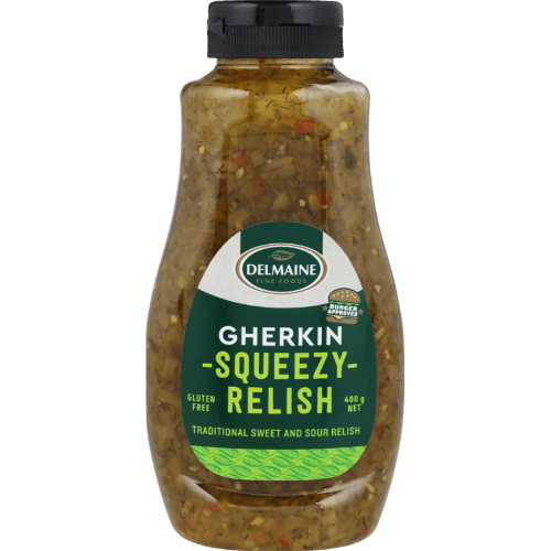 Delmaine Gherkin Squeezy Relish