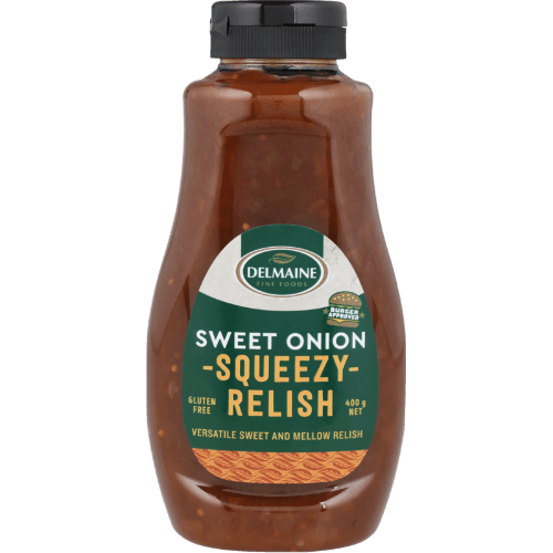 Delmaine Sweet Onion Squeezy Relish