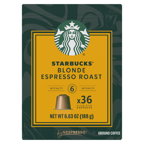 Starbucks Blonde Espresso Roast Coffee Capsules