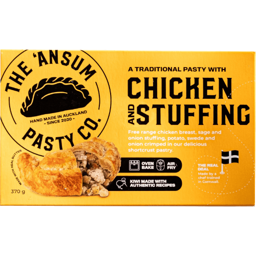 The Ansum Pasty Co. Chicken & Stuffing Pasty
