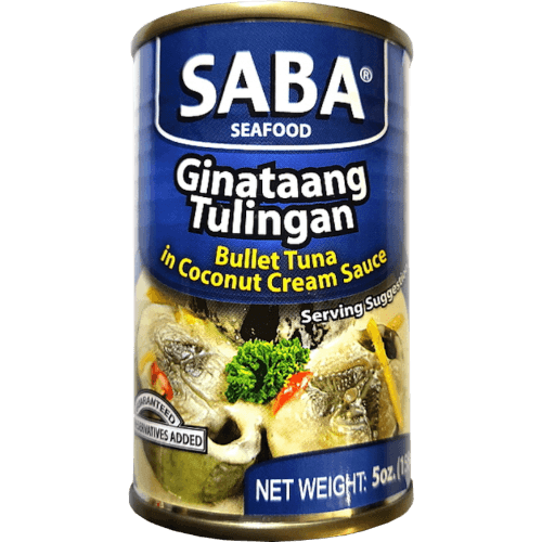 Saba Tulingan Bullet Tuna In Coconut Cream Sauce
